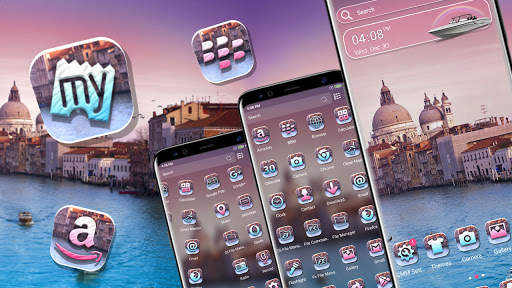 Venice River Launcher Theme screenshot 5