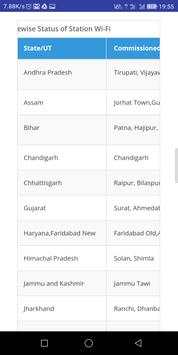 INDAIN RAILWAY WIFI STATIONS LIST APP screenshot 3