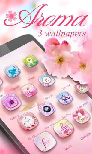 Aroma GO Launcher Theme screenshot 1