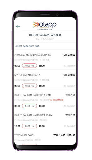 Otapp Bus screenshot 4