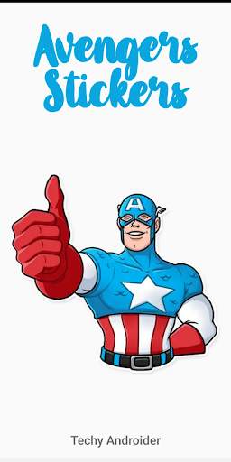 Avengers (Superhero) Stickers For WhatsApp screenshot 1