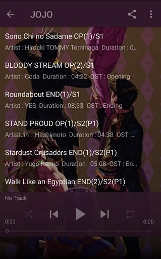 Anime Music OP/ED screenshot 1