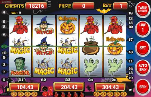 Slot Machine Halloween Lite screenshot 2