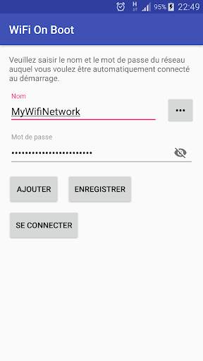 WiFi On Boot screenshot 1