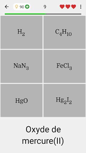 Les substances chimiques - Le quiz sur la chimie screenshot 5