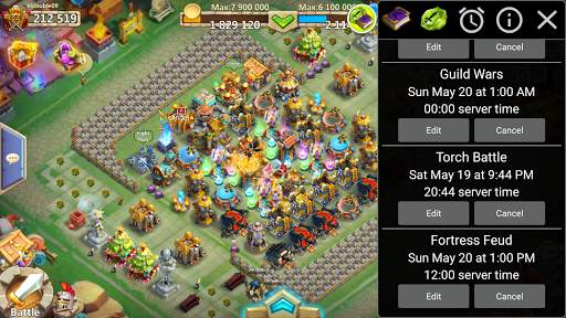 Game Utility for Castle Clash screenshot 1