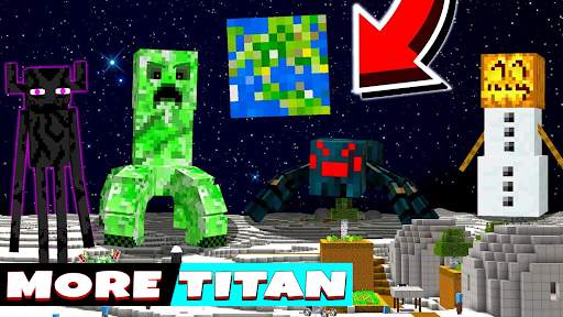 Mod Titans Mobs for Minecraft screenshot 4