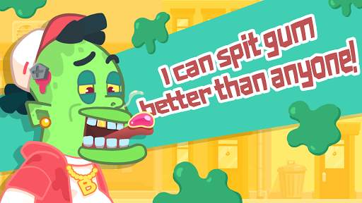 Gum Fly - Feed the Hungry Zombie! screenshot 1