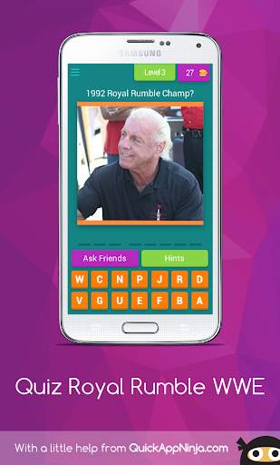 Quiz Royal Rumble WWE screenshot 2