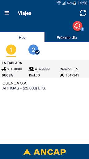 ANCAP Viajes camión screenshot 3