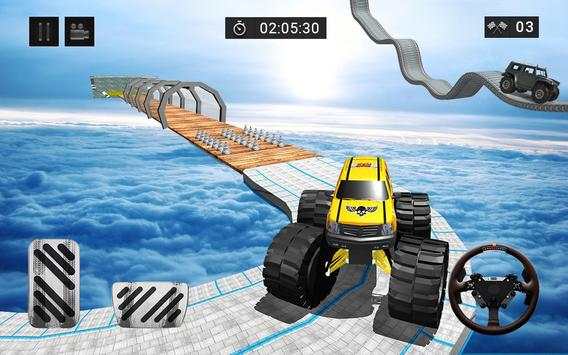 3D 壮大 モンスター トラック スタント ドライバ screenshot 1