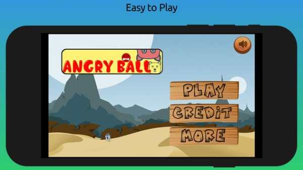 Angry Ball: Knock Down screenshot 1