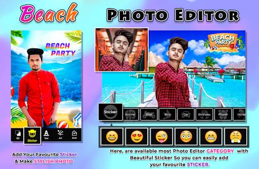 Beach Photo Editor screenshot 3
