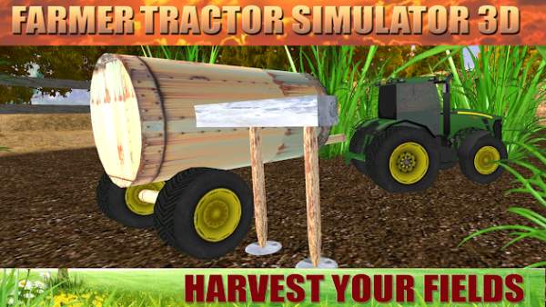 Village Farmar Tractor Sim 3D screenshot 2