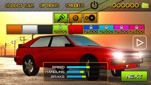 Traffic Highway Endless Car Racer 2017 screenshot 16
