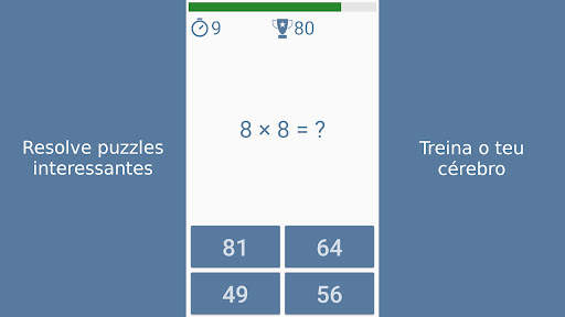 Treinamento cerebral. Math screenshot 6