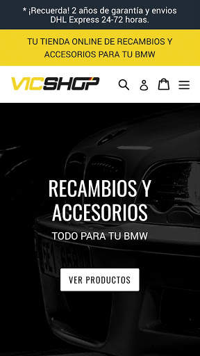 GERMANY VIC SHOP - Recambios y Accesorios BMW screenshot 3