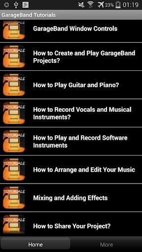 Free GarageBand Tutorials screenshot 2