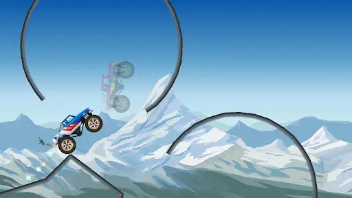 Monster Stunts-Truck Stunt Sim скриншот 2