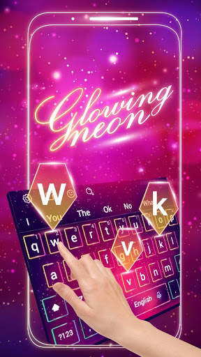 Glowing Neon Theme screenshot 3