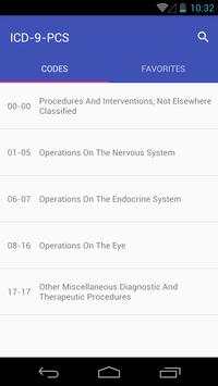 ICD Codes screenshot 2