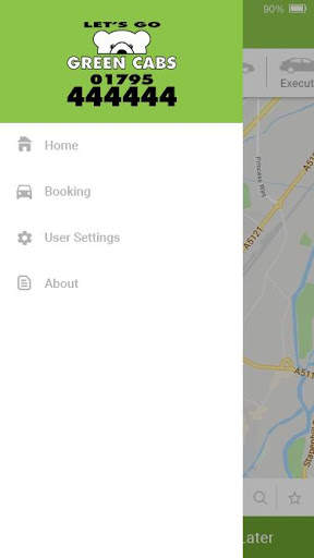 Lets Go Green Cabs screenshot 2
