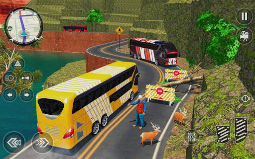 Coach Bus Hill Road Simulator- Free Euro Bus Games screenshot 4