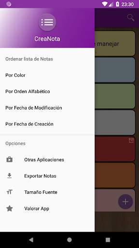 CreaNota: Notas, Alarmas, Texto a voz, Colores screenshot 2