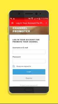 Free Channel Promoter screenshot 2