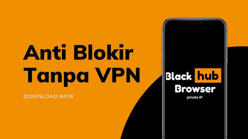 Black Hub Browser - Browser An screenshot 1
