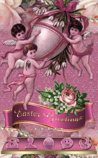 Easter Greetings Go Launcher theme screenshot 1