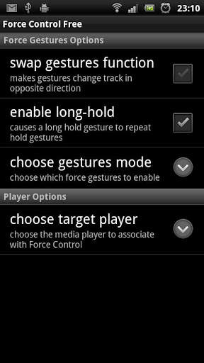 Force Control Free screenshot 3