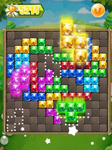 Puzzle blocco panda screenshot 2