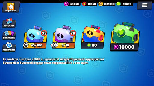 Simulateur de Boîte pour Brawl Stars screenshot 2