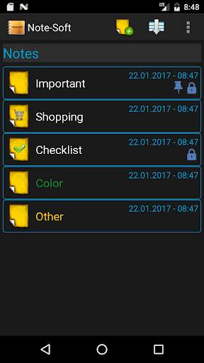 Note-Soft screenshot 2