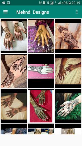 Mehndi Designs Offline screenshot 2