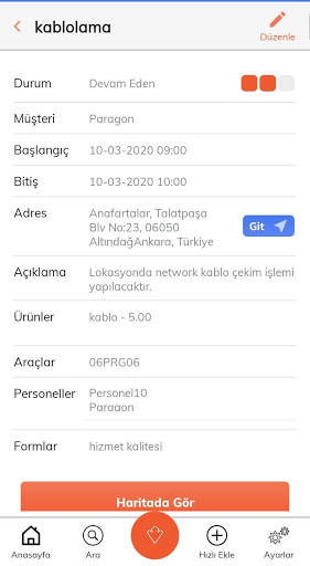 Tracer Task screenshot 2