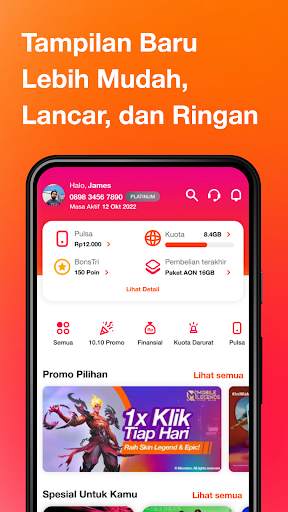 bima  Beli Pulsa/Paket/Game screenshot 1