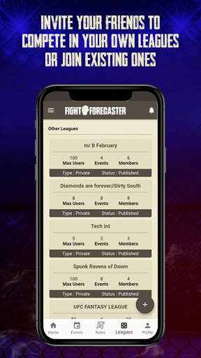 Fight Forecaster MMA screenshot 1