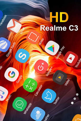 launcher Theme For Realme C3 screenshot 2