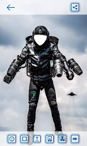 Jet Suit Photo Editor 3 تصوير الشاشة