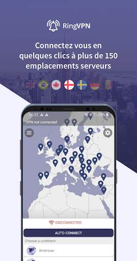 RingVPN : VPN Premium , Rapide & Illimité screenshot 4