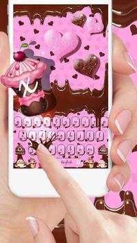 Chocolate Keyboard Theme screenshot 1