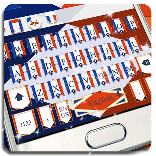 France Flag Keyboard 10001003