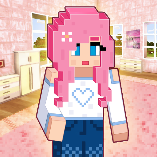 Girl Crafting Game 3D icon