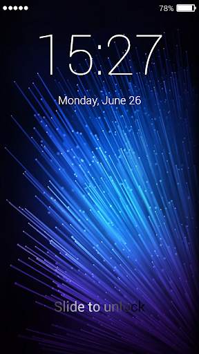 Lock Screen for Xiaomi Mi Mix 4 تصوير الشاشة