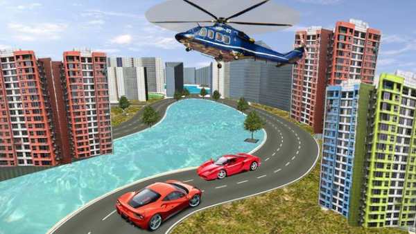 Highway Traffic Car Stunt On Train screenshot 3