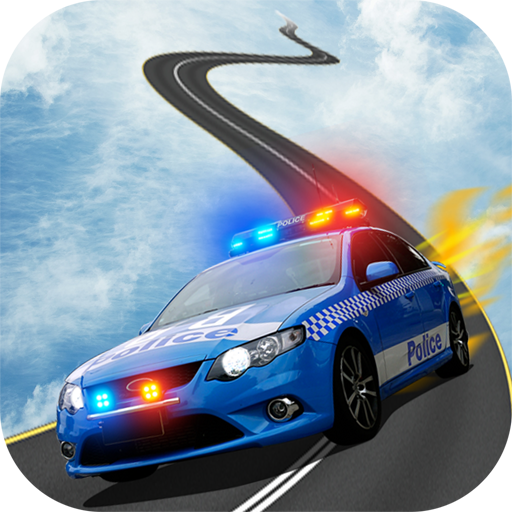 Highway Police Car Driver icon