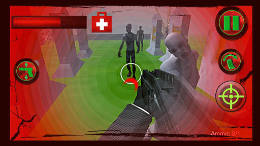 Zombie Defense: Dead Target 3D screenshot 4
