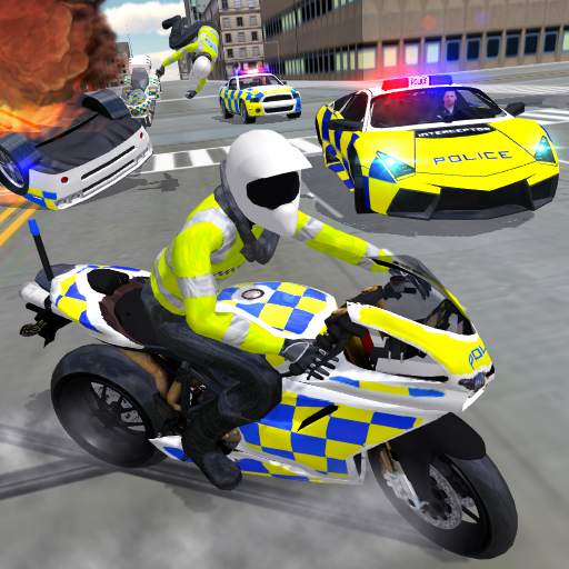 Police Car Driving Motorbike 1.40